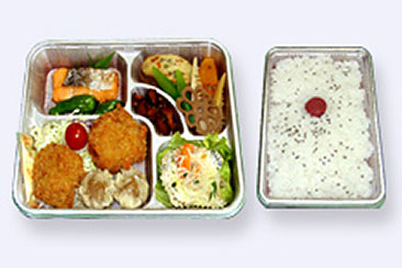 1,500円弁当（※写真はホタテ弁当です。）